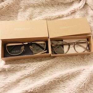 2 RX eyeglasses frames